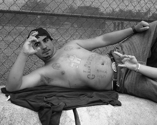 Mexican Street Gang Tattoo