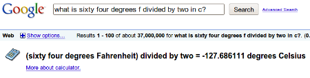 No, 64 degrees/2 does not equal a new ice age...